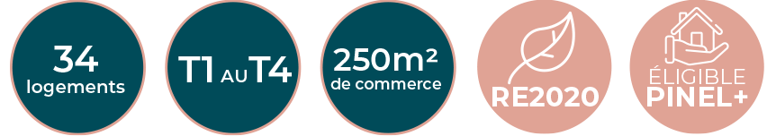 Logement et commerce Apollon RE2020 PINEL+PLUS Logement et commerce Apollon RE2020 PINEL+PLUS