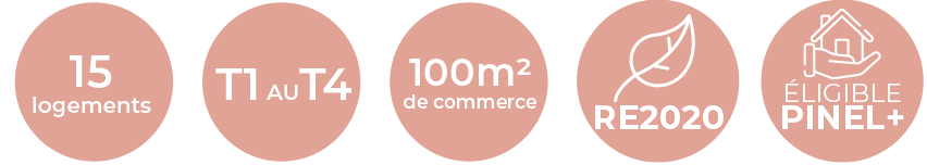 Logement et commerce Artemis RE2020 PINEL+PLUS Logement et commerce Artemis RE2020 PINEL+PLUS